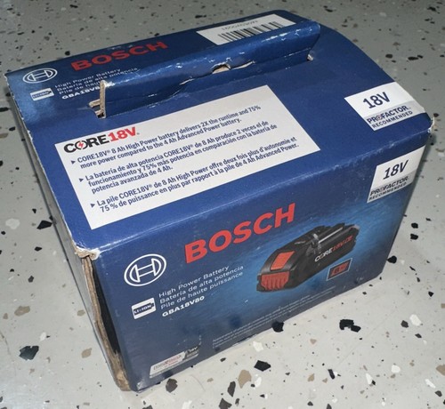 New bosch 18v gba18v80 core18v - bosch,