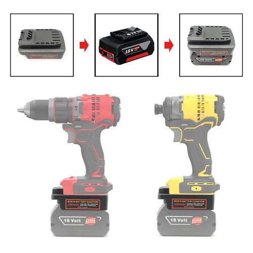 Battery adapter for - for, 18v